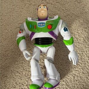 Small Buzz Lightyear Action Figure - Green, White, and Purple